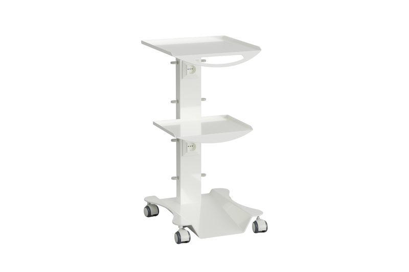 Komfort Trolley for Surgery and endodontics, 2 shelves
