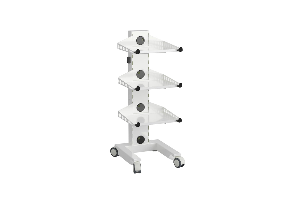 Komfort Trolley for Surgery and Endodontics, 3 Shelves