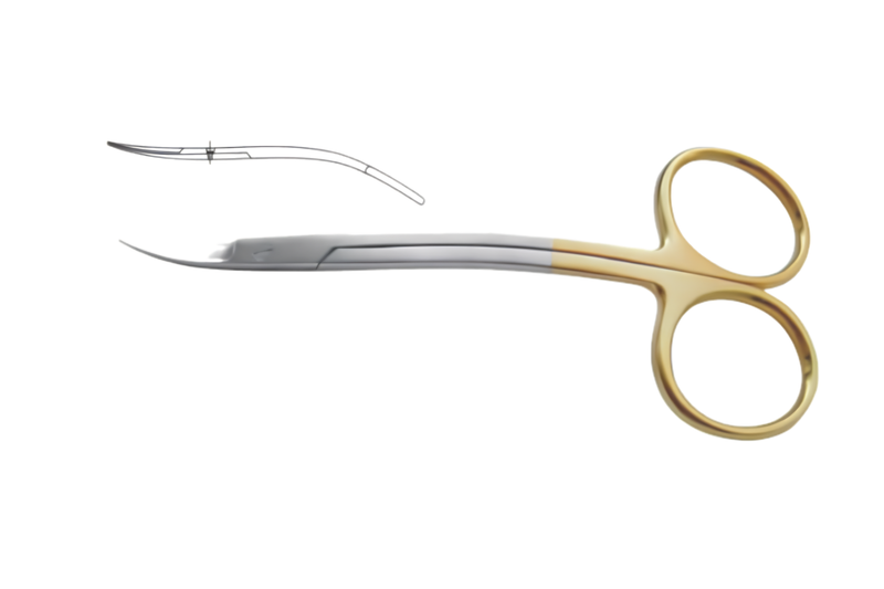 Comfort La Grange suture scissors 115 mm with saw blade