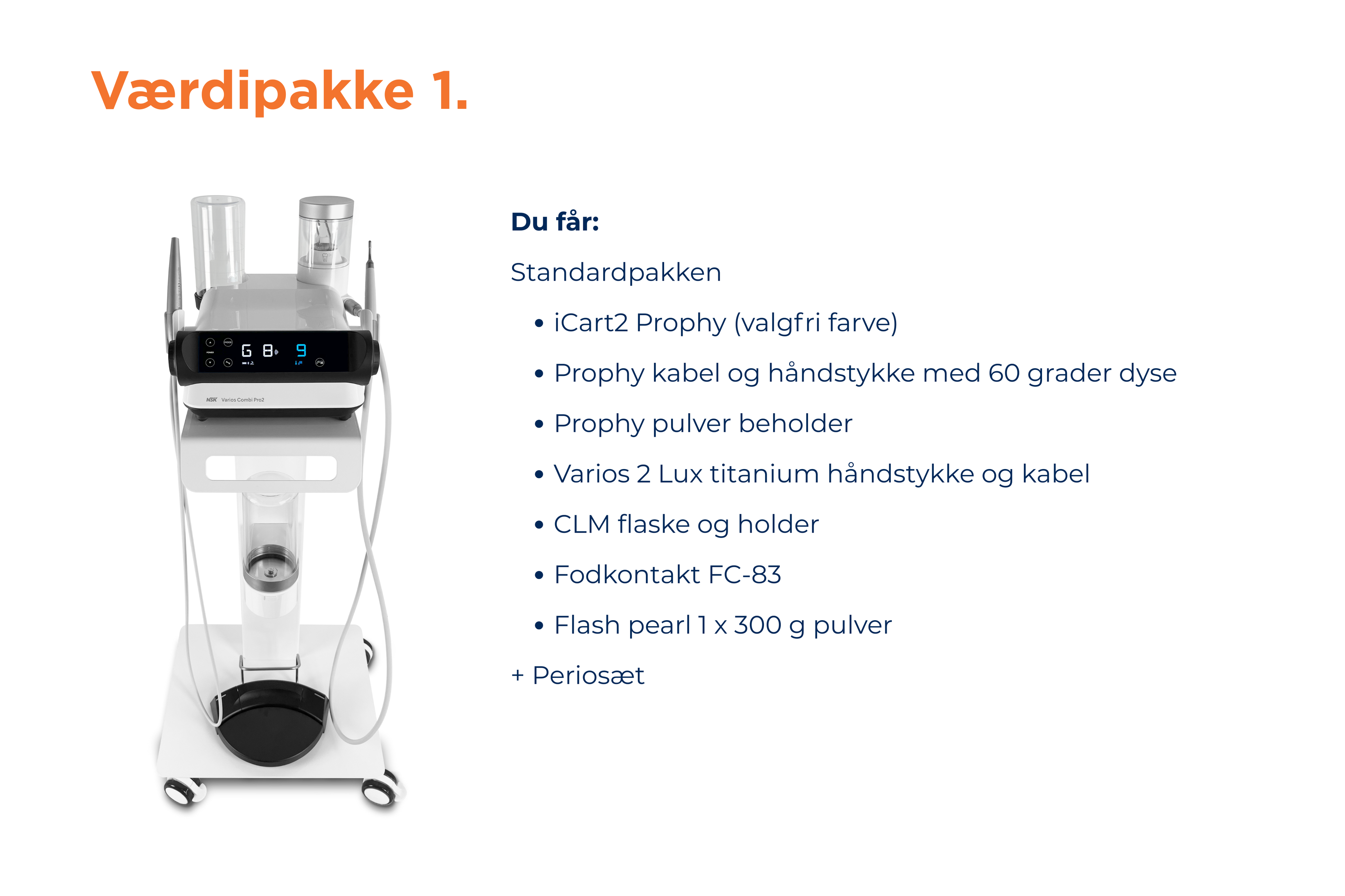 Varios Combi Pro2 værdipakker