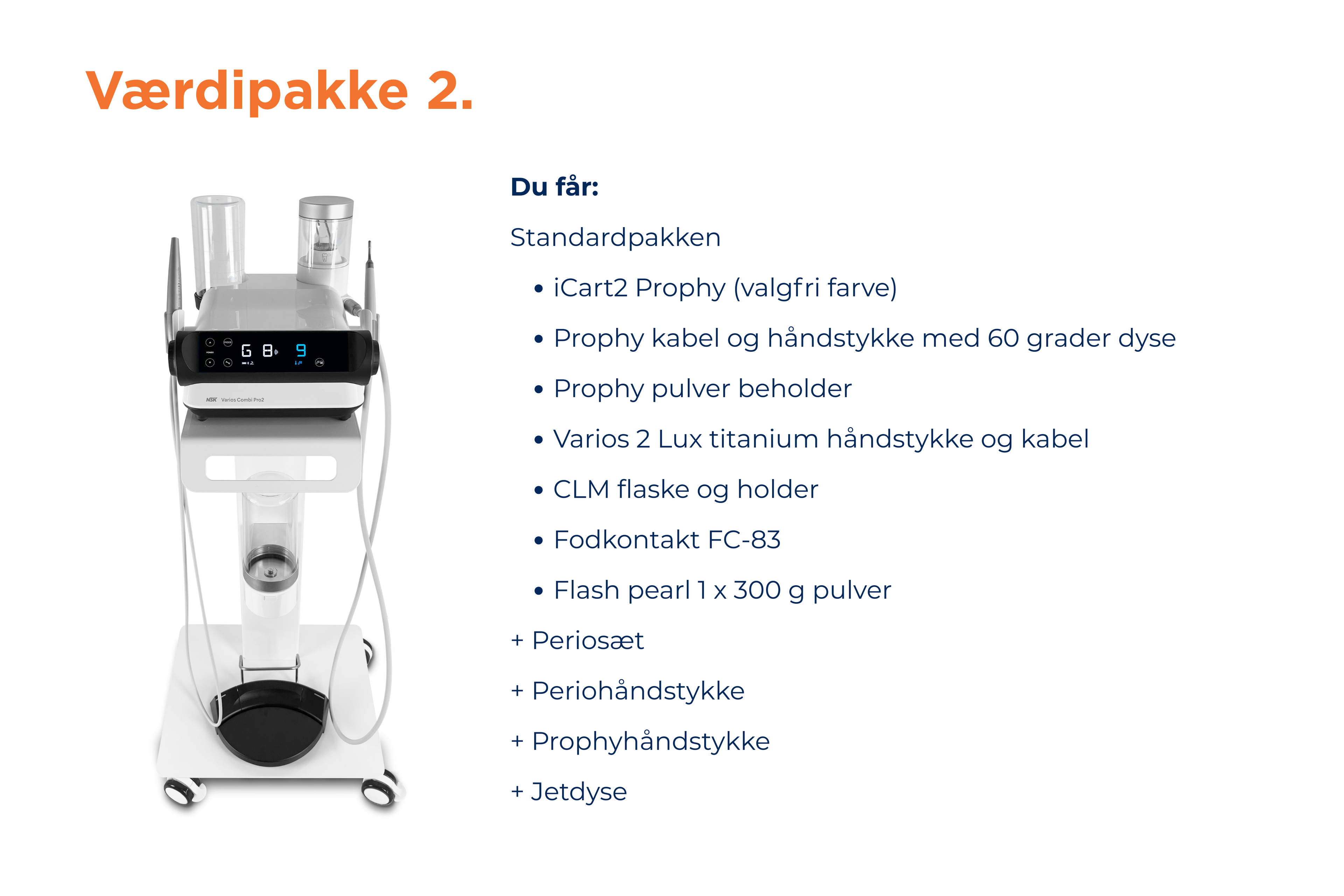 Varios Combi Pro2 værdipakker