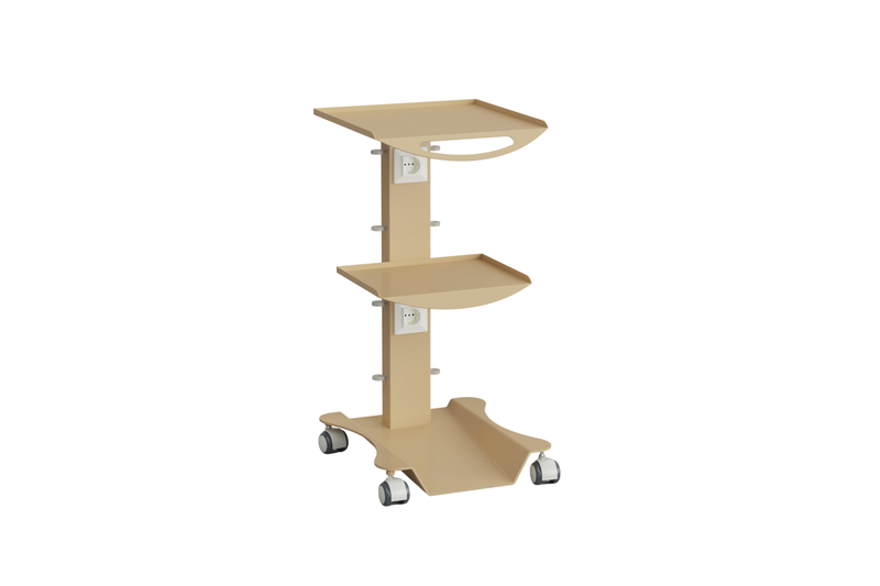 Komfort Trolley for Surgery and endodontics, 2 shelves
