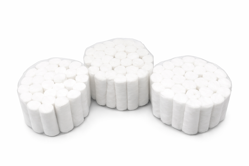 Komfort Cotton Rollers, Pack of 600 Pieces
