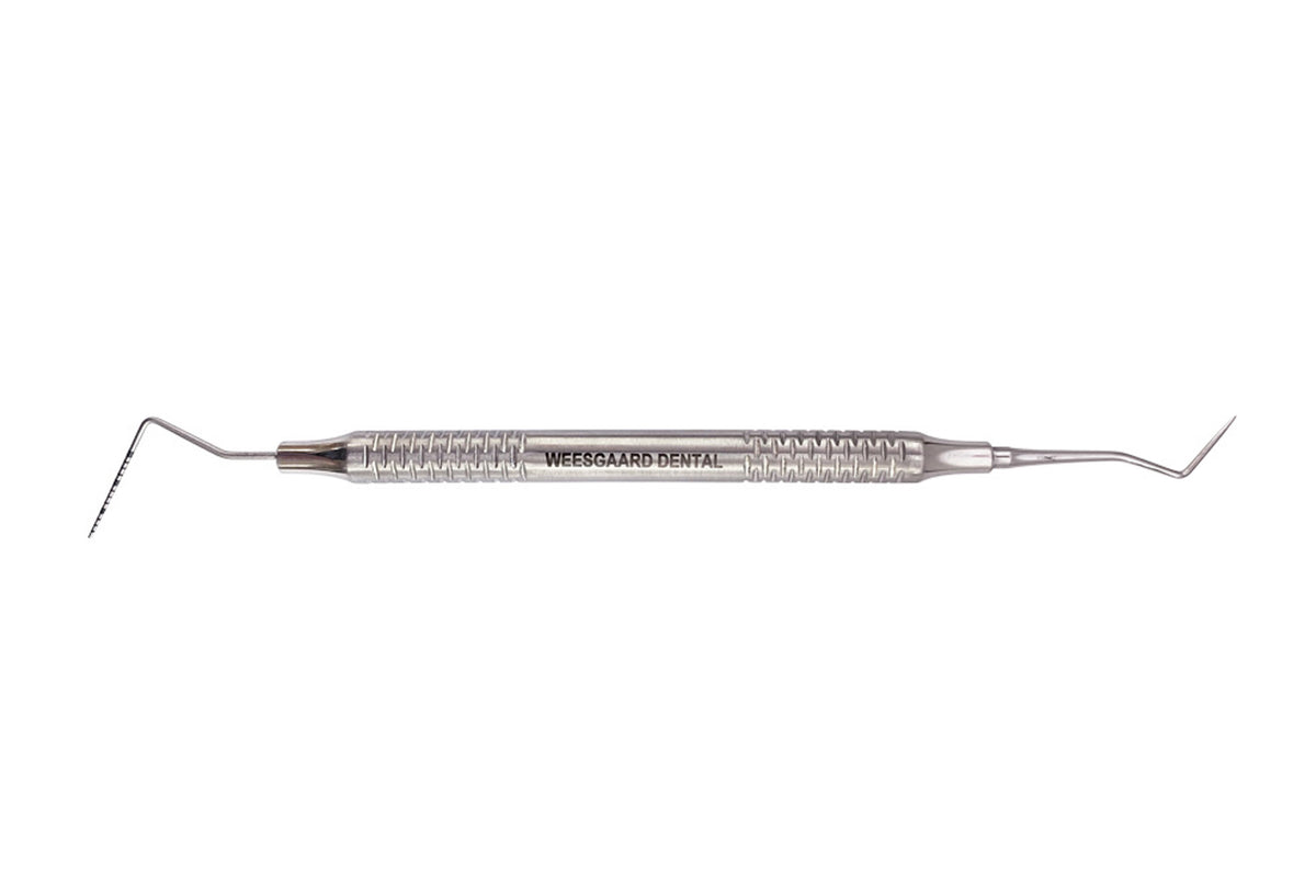 Probe / pocket gauge with 8 mm balance shaft, total length 17 mm